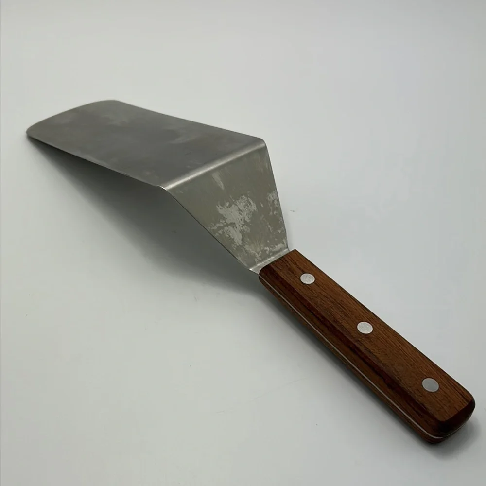 Vintage Kaicut Edges Ahead Turner Spatula Wood Handle‎ Made In Japan R55-8